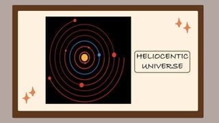 HELIOCENTIC
UNIVERSE
 