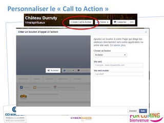 Personnaliser le « Call to Action »
 