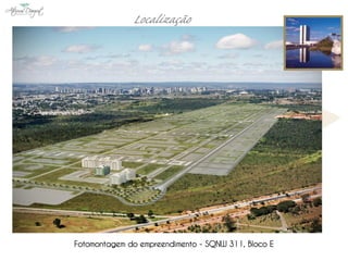 Fotomontagem do empreendimento - SQNW 311, Bloco E
 