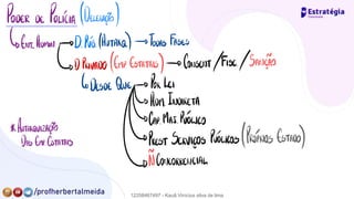 PODER DE POLICÍA (DELEGAÇÃO)
↳FNT.
ADMIN.
[
D. PÚB. /AUTARQ
) →TODAS FASES
☐ D. PRIVADO (EMP.
ESTATAIS)→ CONSENT.
/FISC.
/SANÇÃO
ADM.
INDIRETA
↳Des" "
%Êµ.
vão
* A-UTARQVRAÇÃO
yn.gg, .gg,a,
µ,
[ppçg, go.guyggpupggggfppgpyygg.gg,,µ
)
DIÔCONCORRENCIAL
12258467497 - Kauã Vinícius silva de lima
 