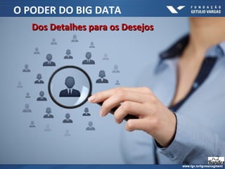 O PODER DO BIG DATA
Dos Detalhes para os DesejosDos Detalhes para os Desejos
 