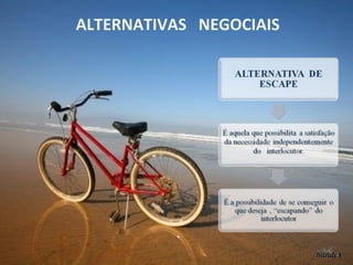 ALTERNATIVAS NEGOCIAIS

 