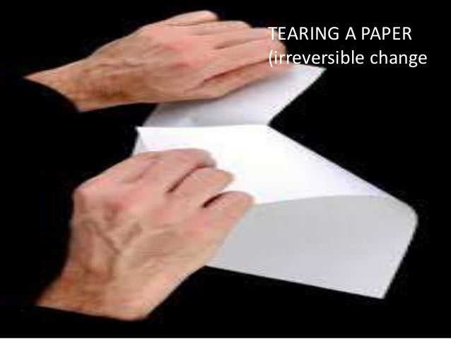 Reversible and irreversible change picture