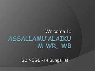 Welcome To
SD NEGERI 4 Sungailiat
 