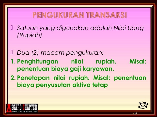 Ppt bab 05 pengidentifikasian dan pengukuran transaksi