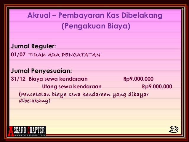 Ppt bab 10 jurnal penyesuaian