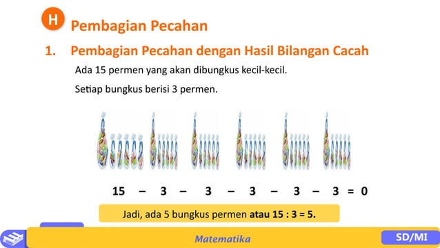PPT Bab 2 bilangan Pecahan kelas 4 sekolah dasar.pptx