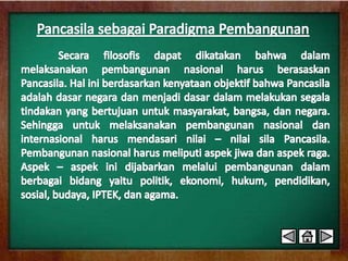 PANCASILA SEBAGAI PARADIGMA KEHIDUPAN DALAM MASYARAKAT BERBANGSA DAN ...