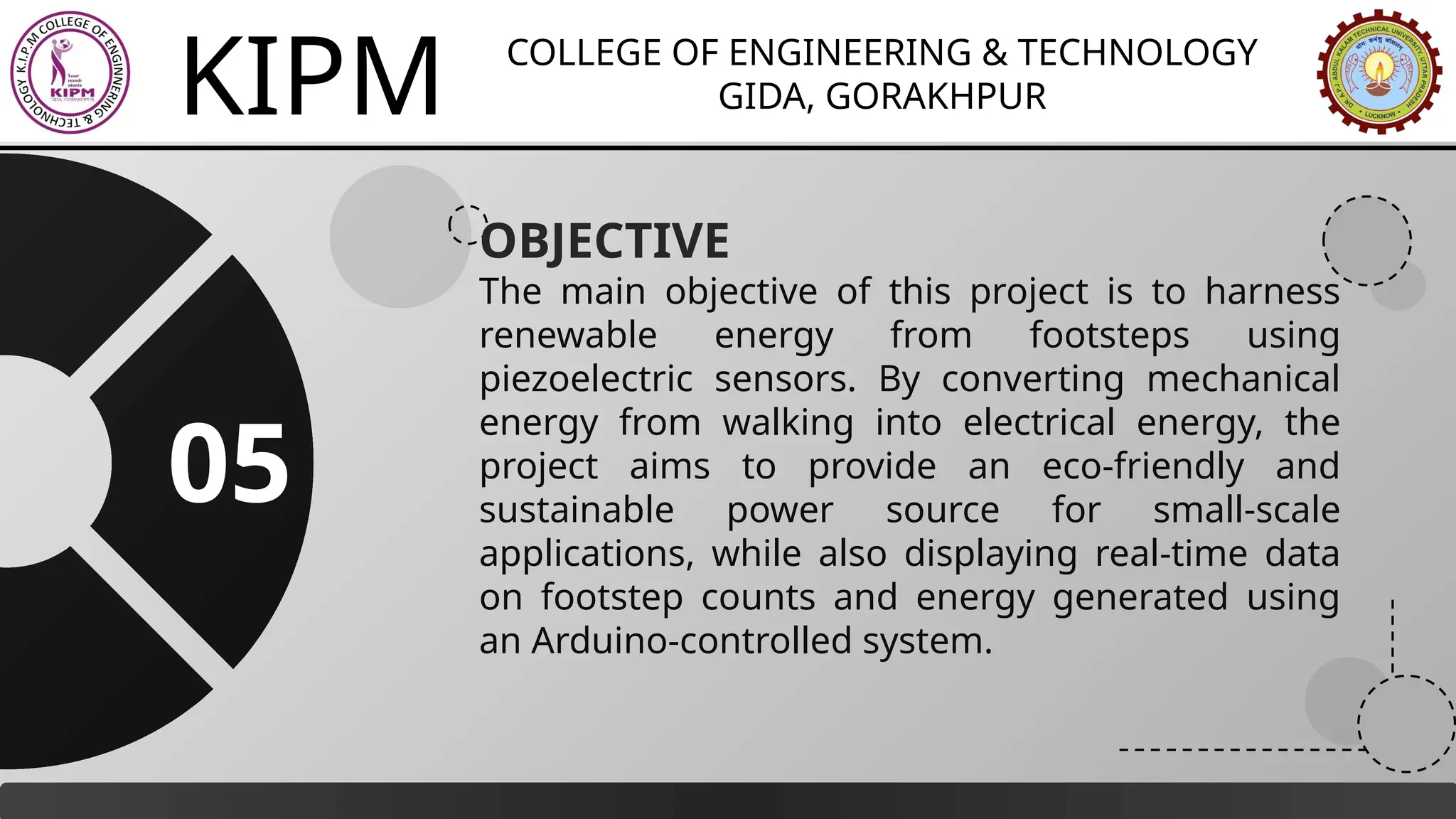 Footstep power generation using piezoelectirc sensor and arduino.pptx