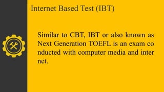 Powerpoint TOEFL Group 1, Class C. TEKNIK SIPIL | PPT