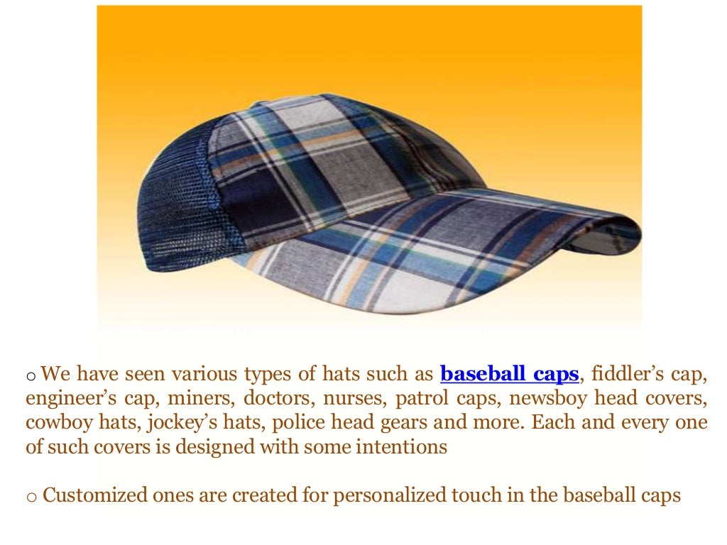 Baseball Caps of all Shapes And Sizes
