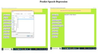 PPT Depression Detection from Text, Image & Speech using Deep Learning ...