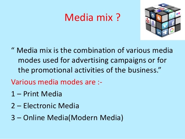 media mix