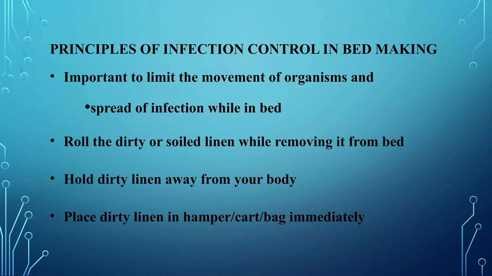 PPT BED MAKING POWER POINT PRESENTATION P | PPTX