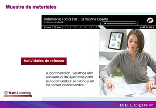 Muestra de materiales Actividades de refuerzo 