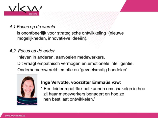 Persoonlijke groei als bron van leiderschap | PPT