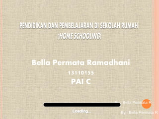 By : Bella Permata R
By : Bella Permata R
Bella Permata Ramadhani
13110155
PAI C
 