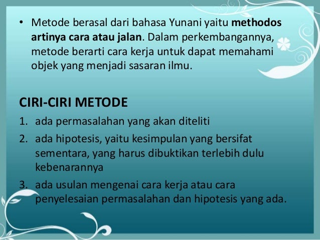 Sosiologi Sebagai Ilmu Dan Metode sosiologi sebagai ilmu dan metode