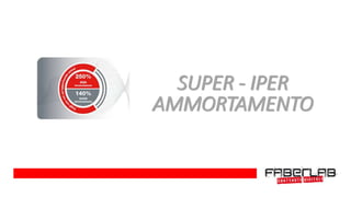 SUPER - IPER
AMMORTAMENTO
 
