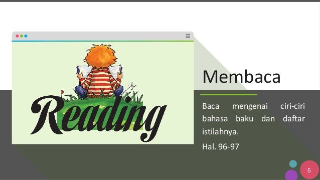 Kata/Istilah Baku dan Tidak Baku