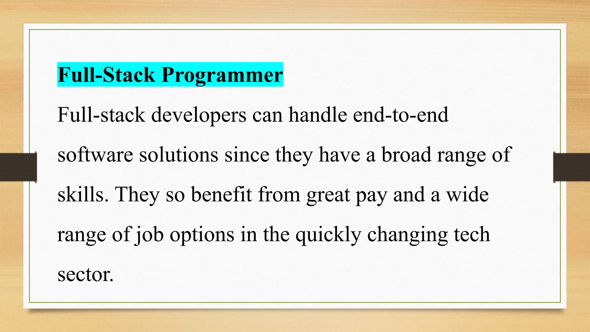 ppt blog.pptx for career in computer science | PPT