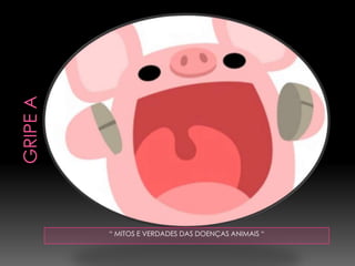 GRIPE A“ MITOS E VERDADES DAS DOENÇAS ANIMAIS “