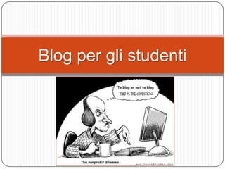 Blog per gli studenti 