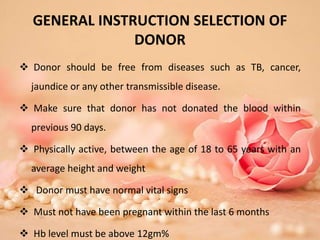 Ppt Blood Transfusion