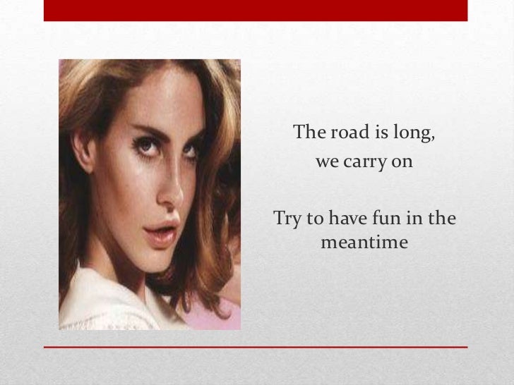 Lana Del Rey Born To Die Lyrics