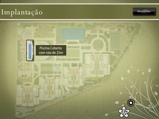 Implantação Piscina Coberta  com raia de 25m 