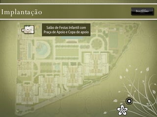 Implantação Salão de Festas Infantil com Praça de Apoio e Copa de apoio 