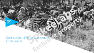 09
COMPRENDRE EBPF, SES APPLICATIONS
ET SES LIMITES
 