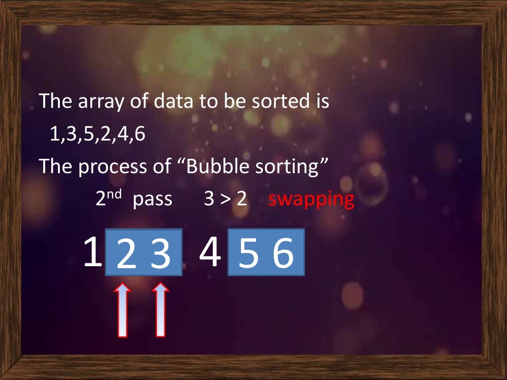 Ppt bubble sort