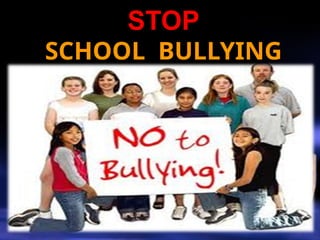 STOP
SCHOOL BULLYING
Psikolog Puskesmas Godean II
 