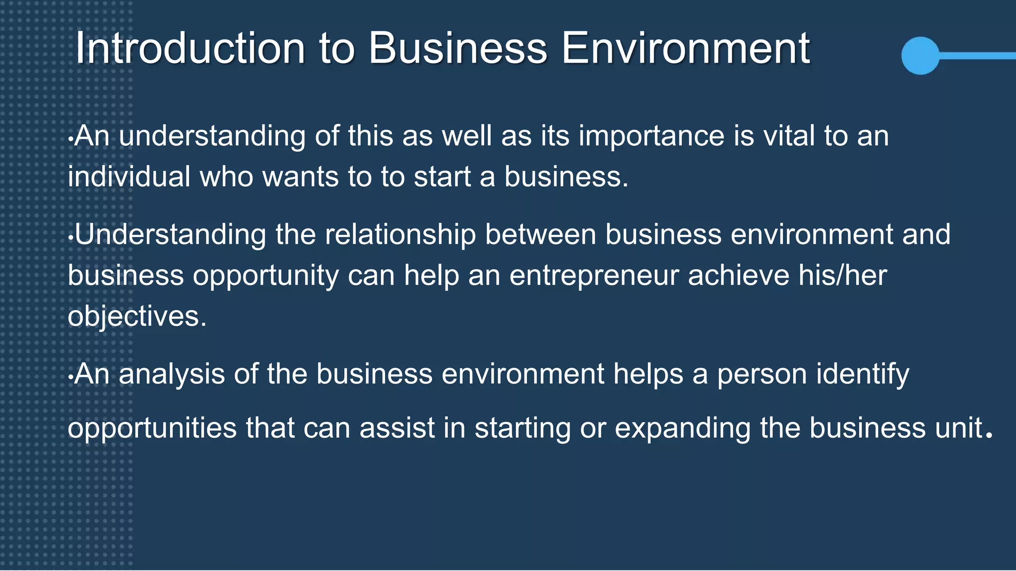 Power point presentation of business environment | PPT