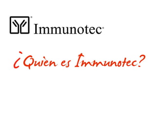 Presentación de Negocio Immunotec | PPT