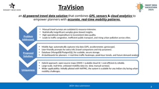 AI Travel Data App for Smart Mobility 25 | PPTX
