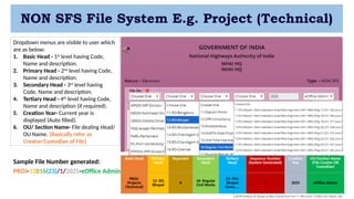 Systematic Improvements and Handling of E-files in NHAI eOffice | PPTX