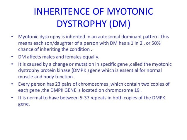 form n 1 function type dystrophy myotonic