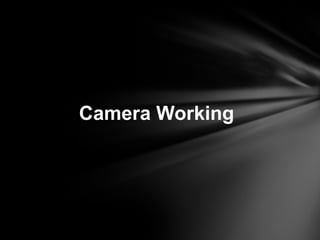 Camera Working
 
