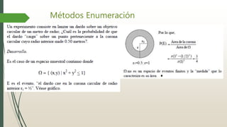 Métodos Enumeración
 