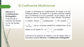 El Coeficiente Multinomial
 