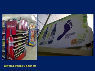 Letreros stands y banners
 
