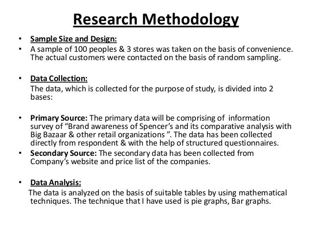 capstone project methodology sample