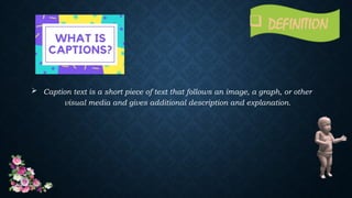 PPT Caption Text Unit 2 for 12 grade.pptx