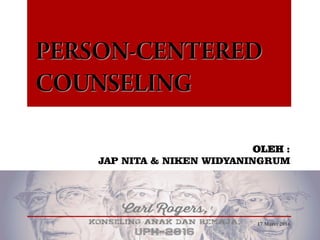 OLEH :
JAP NITA & NIKEN WIDYANINGRUM
17 Maret 2016
 