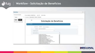 Workflow – Solicitação de Benefícios 
 