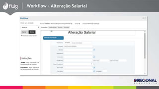 Workflow – Alteração Salarial 
 