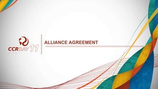ALLIANCE AGREEMENT
 