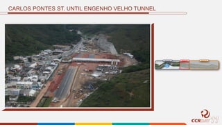 CARLOS PONTES ST. UNTIL ENGENHO VELHO TUNNEL
Segmento 01 Segmento 02 Segmento 03
1
 